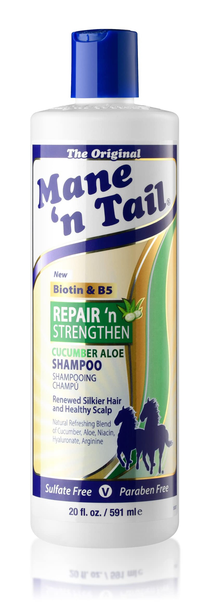 Mane 'n Tail Biotin & B5 Repair 'n Strengthen Cucumber Aloe Shampoo
