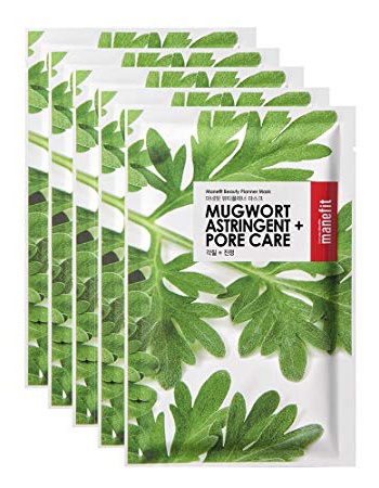 Manefit Beauty Planner Mugwort Sheet Mask Set