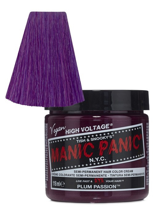 Manic panic Semi Permanent Hair Colour Cream Plum Passion