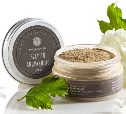 Manna Alginit Pakolás Fehér Teával