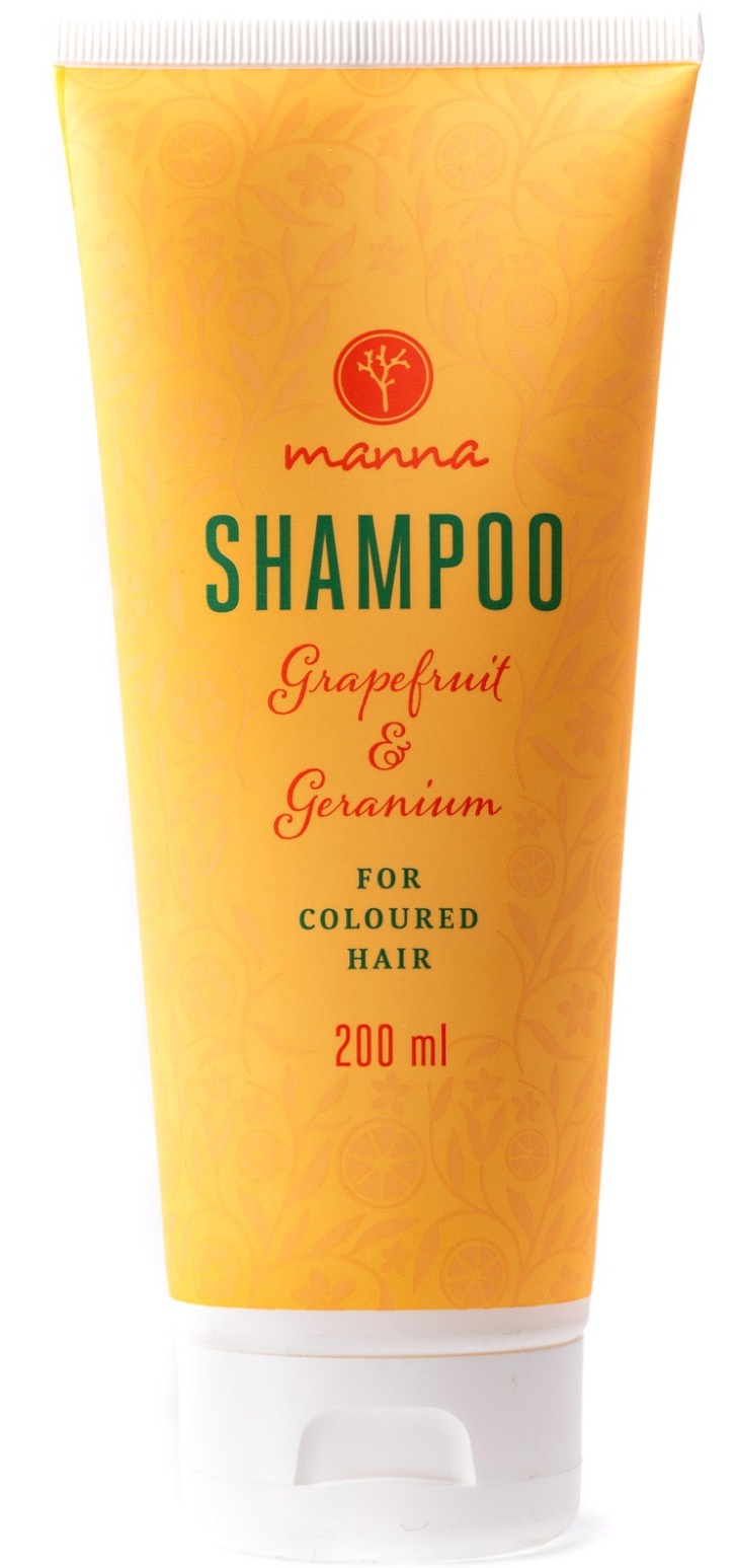 Manna Grapefruit & Geranium Shampoo For Coloured Hair