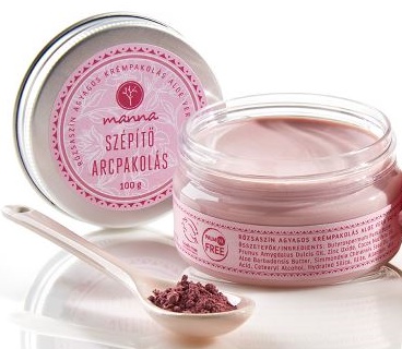 Manna Rózsaszín Agyagos Krémpakolás Aloe Vera