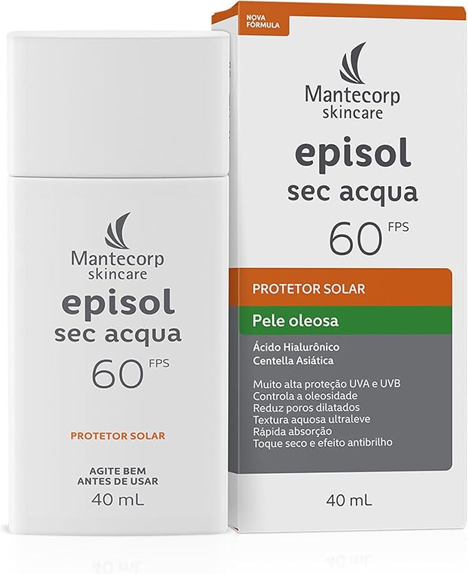 Mantecorp Episol Sec Acqua Colorless Facial Sunscreen SPF 60