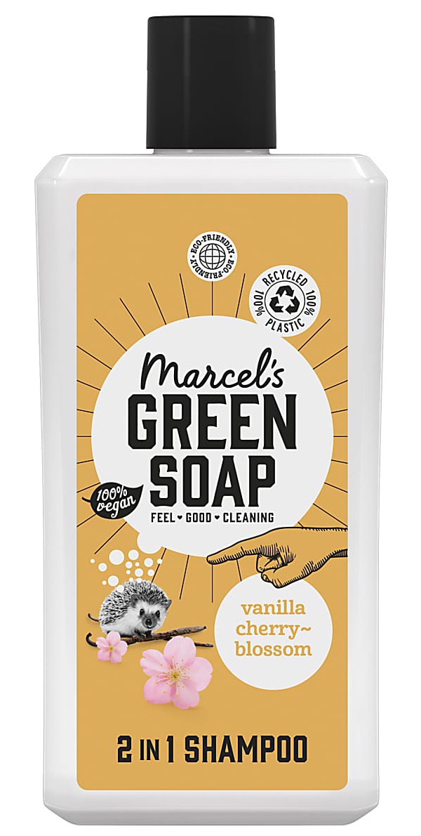 Marcel's Green Soap 2-in-1 Vanilla & Cherry Shampoo