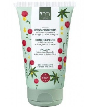 Margarita Kondicionierius Su Kolagenu Ir Ricinos Aliejumi