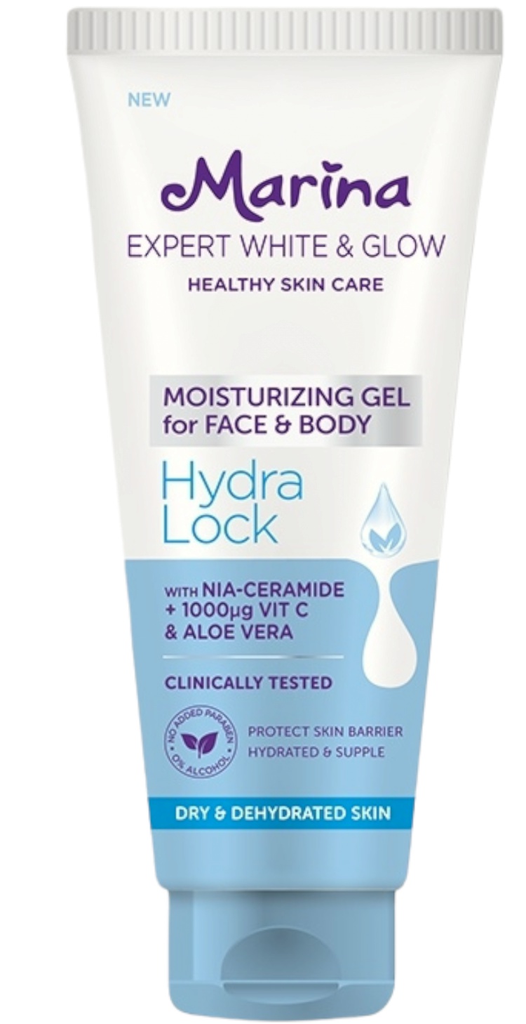 Marina Hydra Lock Moisturizing Gel For Face And Body