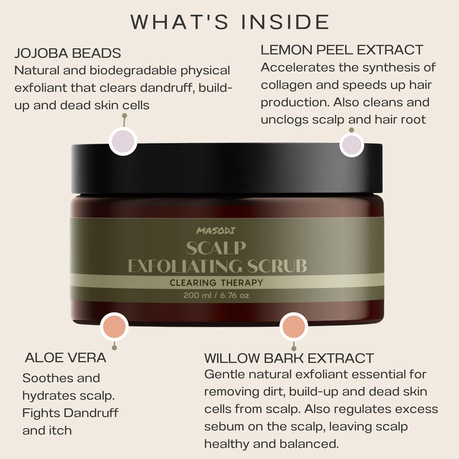 Masodi Scalp Exfoliating Scrub
