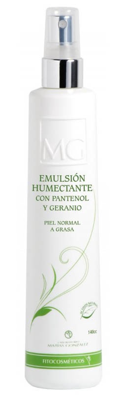 Matias González Emulsión Humectante Con Pantenol Y Geranio