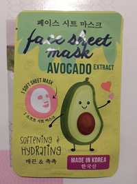 Maxbrands Face Sheet Mask Avocado Extract