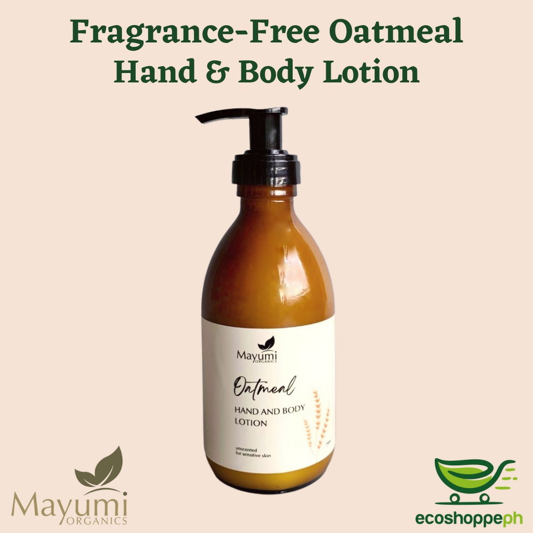 Mayumi Organics Oatmeal Fragrance-free Hand & Body Lotion