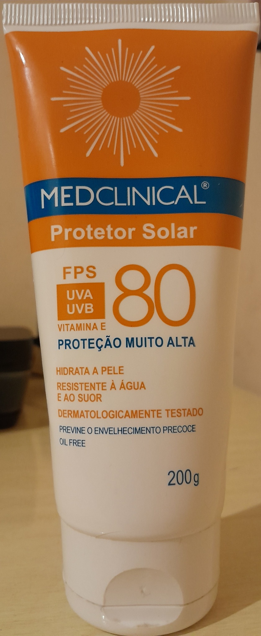 Medclinical Protector Solar Corporal FPS 80 (UVA 33)