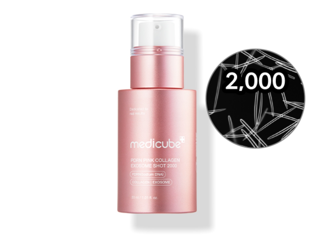 Medicube PDRN Pink Collagen Exosome Shot 2000