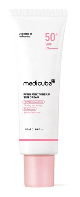 Medicube Pdrn Pink Tone Up Sun Cream SPF50+ Pa++++