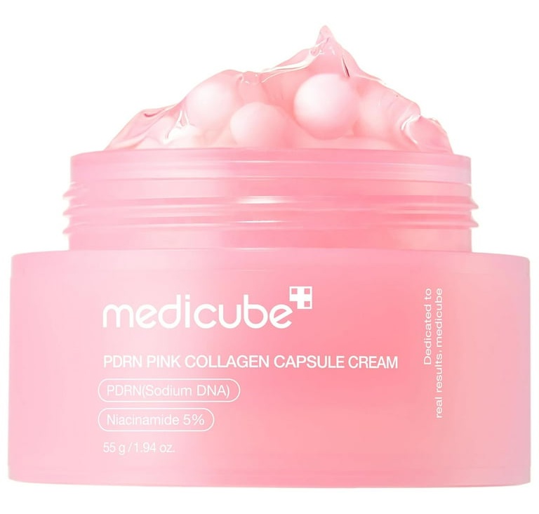 Medicube Salmon Dna Pdrn Pink Collagen Capsule Cream