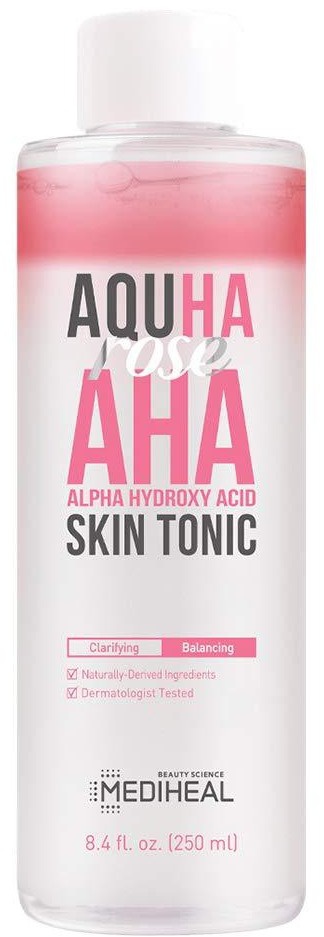 Mediheal AQUHA Rose AHA Skin Tonic