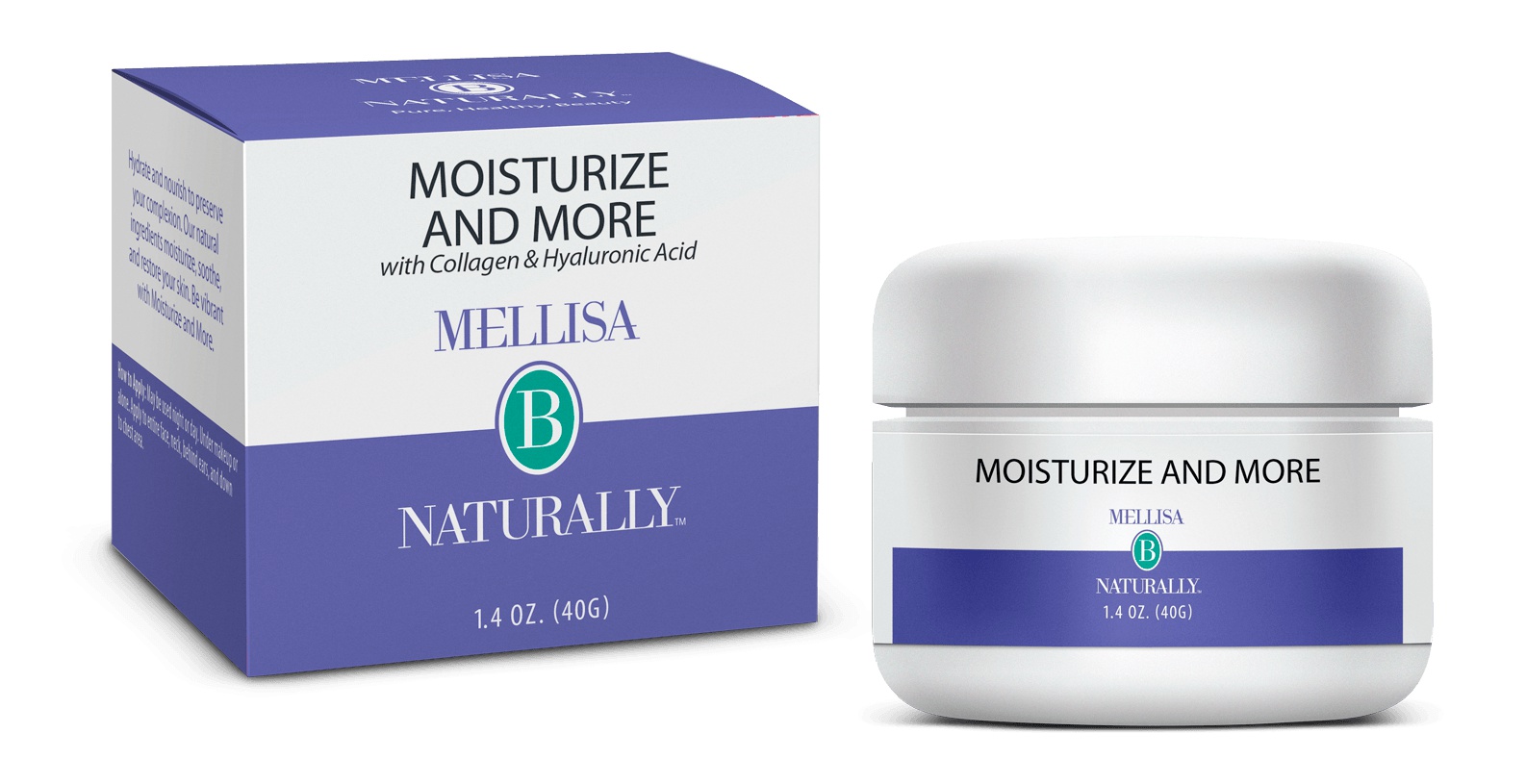 Mellisa B Naturally Moisturize And More With Collagen & Hyaluronic Acid