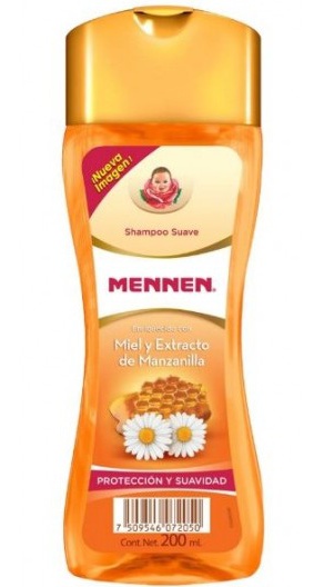 Mennen Shampoo Suave Mennem Miel Y Manzanilla