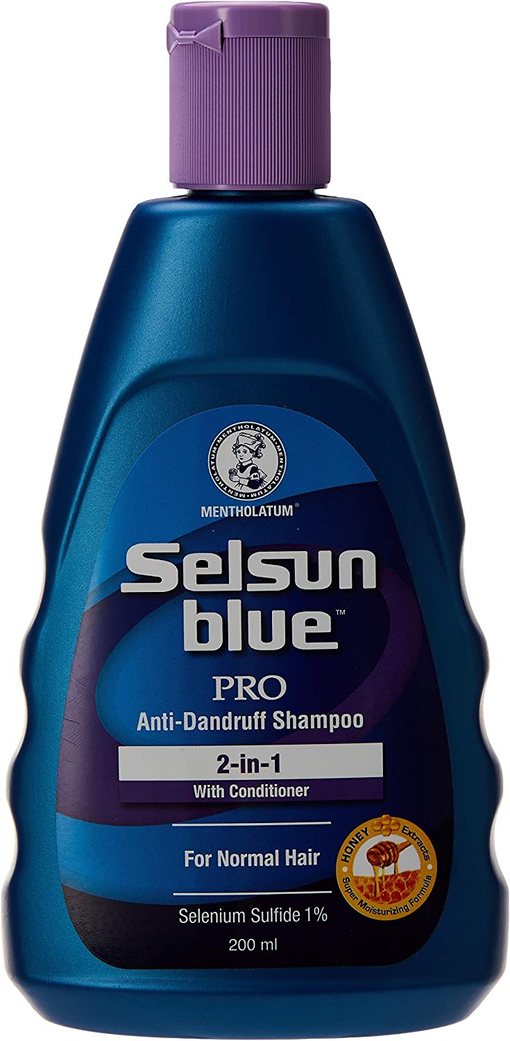 Mentholatum Selsun Blue 2-in-1 Anti-dandruff Shampoo