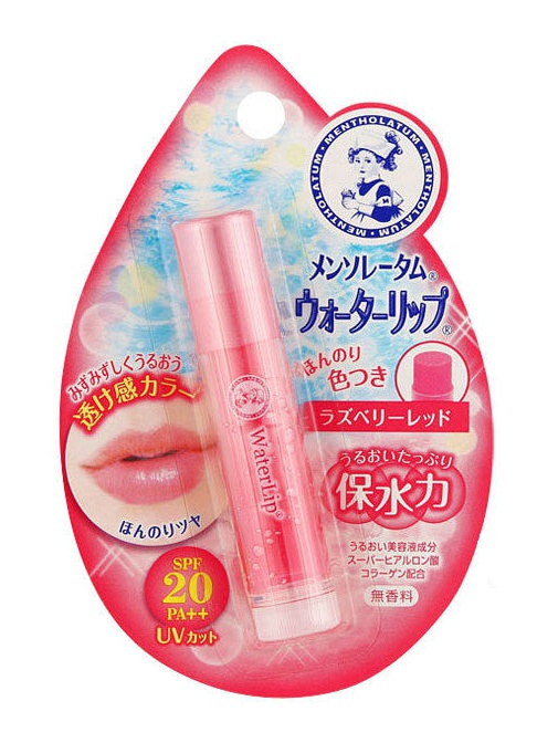 Mentholatum Water Lip Raspberry Red