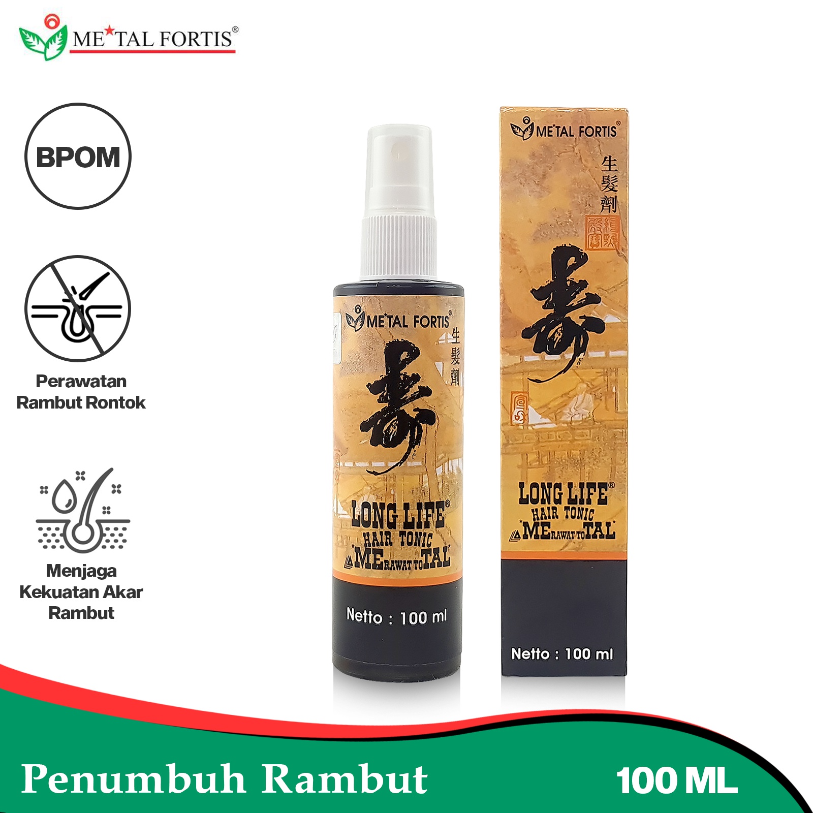 Metal Fortis Long Life Hair Tonic