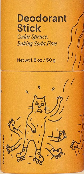 Mew mew tweet Cedar Spruce Baking Soda Free