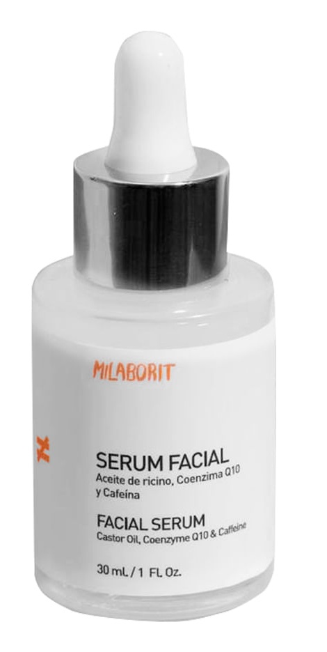 MiLaborit Sérum Facial, Aceite De Ricino, Coenzima Q10 Y Cafeína