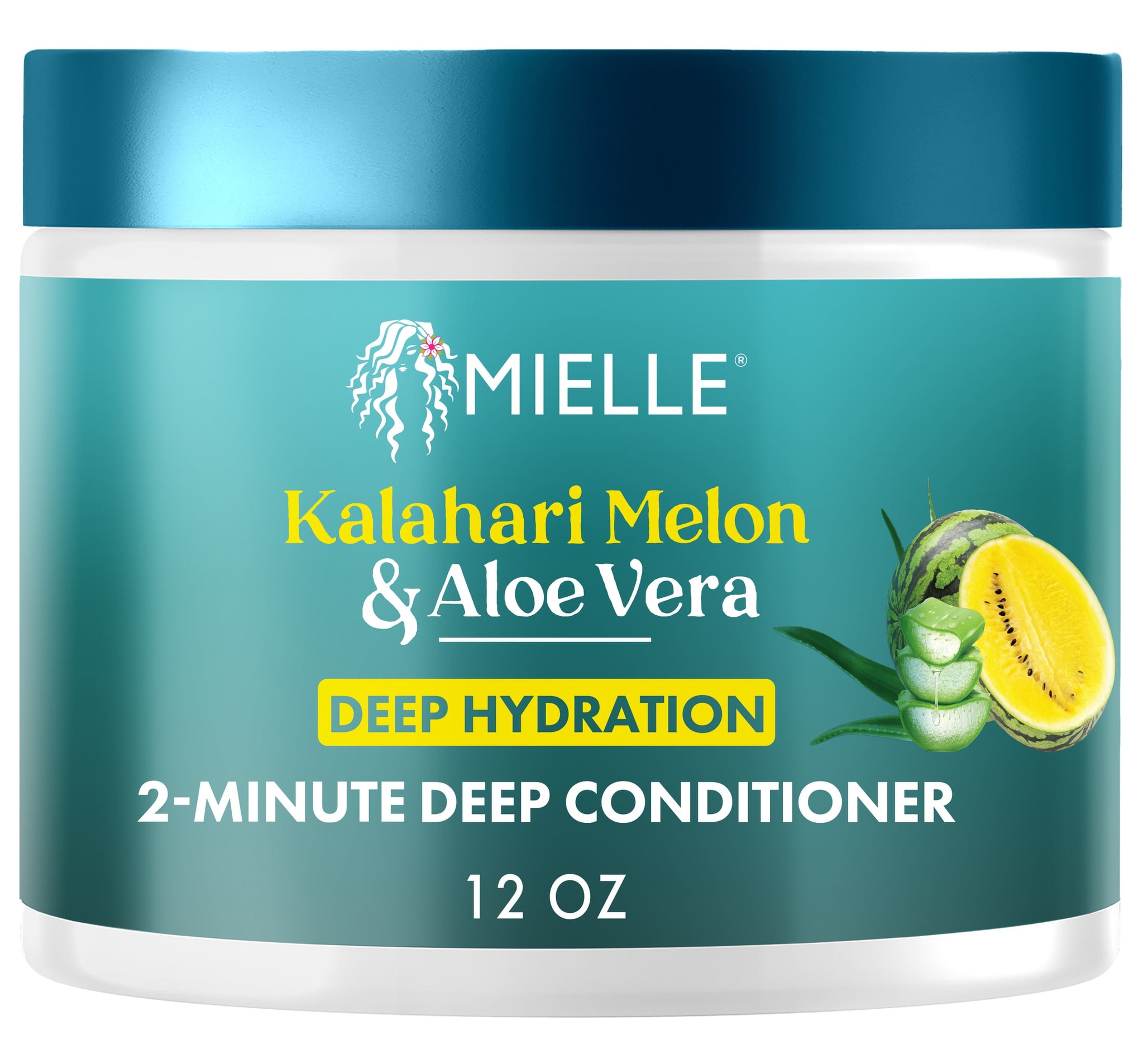 Mielle Kalahari Melon & Aloe Vera Deep Hydration 2-minute Deep Conditioner