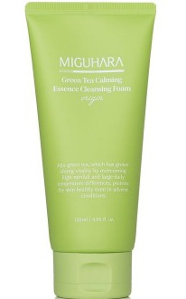 Miguhara Green Tea Calming Essence Cleansing Foam Origin