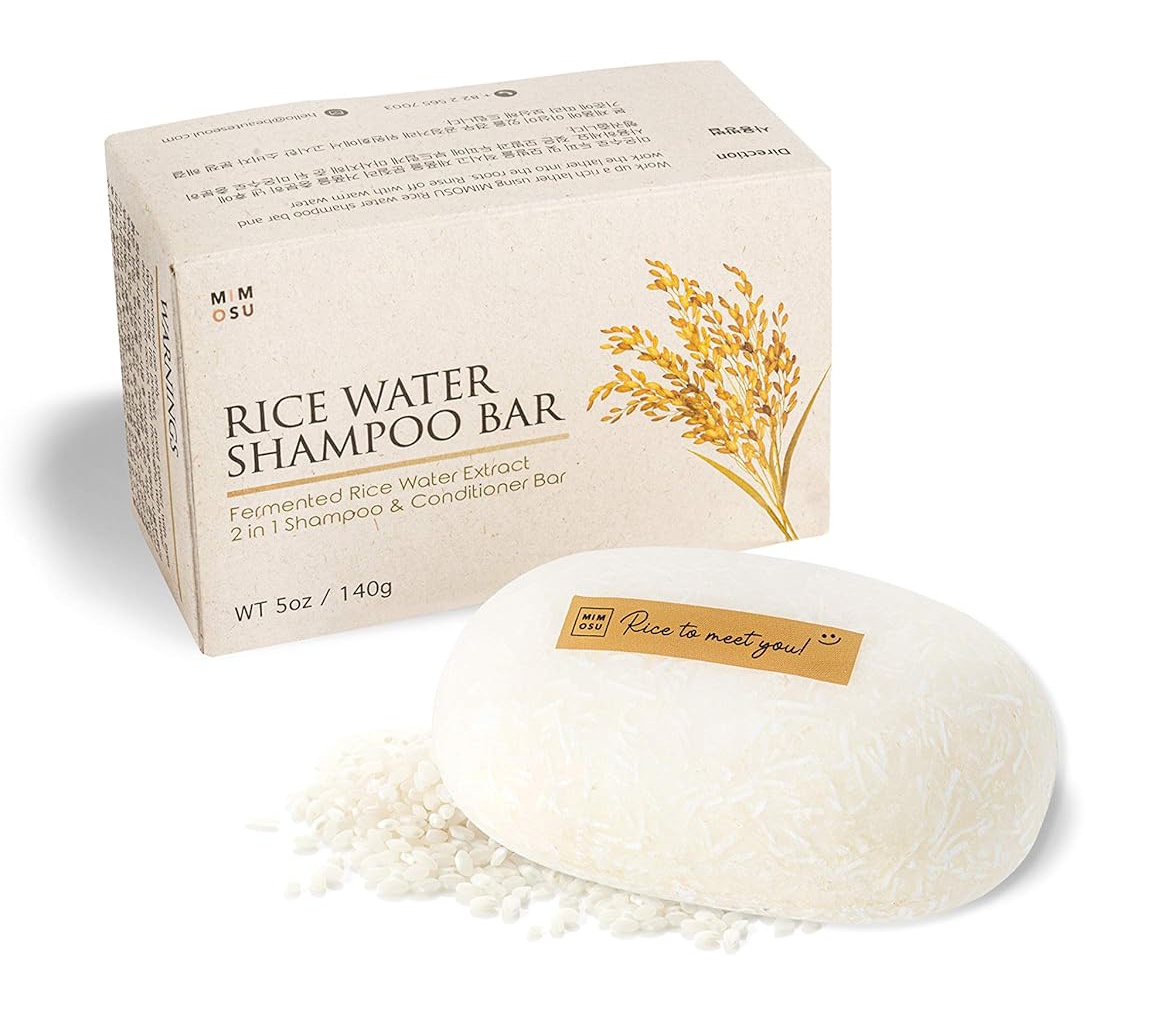 Mimosu Rice Water Shampoo Bar