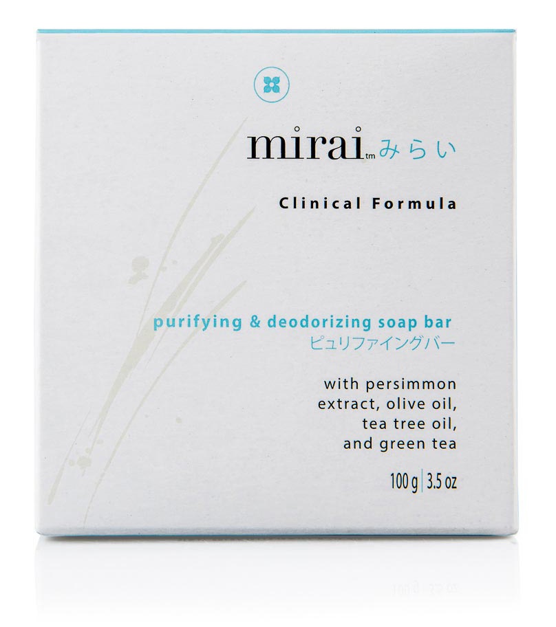 Mirai Clinical Purifying And Deodorizing Soap Bar