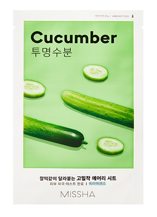 Missha Airy Fit Sheet Mask (Cucumber)