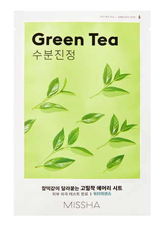 Missha Airy Fit Sheet Mask (Green Tea)