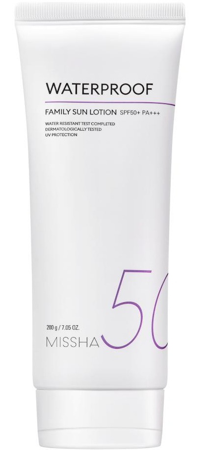 Missha All-around Safe Block Waterproof Family Sun Lotion SPF50+ PA+++