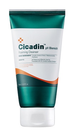 Missha Cicadin Ph Blemish Foaming Cleanser