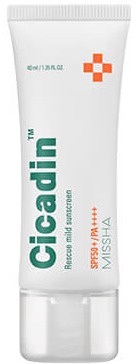 Missha Cicadin Rescue Mild Sunscreen SPF50+ / PA++++