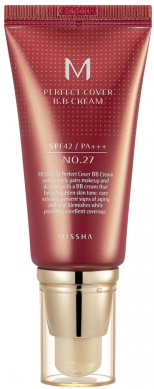 Missha M Perfect Cover Bb Cream Spf42 Pa+++ (No. 27)