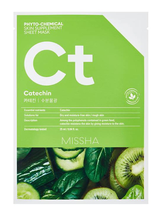 Missha Phyto-Chemical Skin Supplement Sheet Mask - Catechin