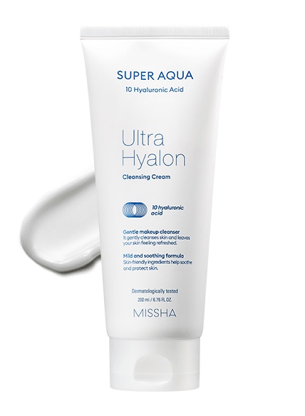 Missha Super Aqua Ultra Hyalron Cleansing Cream