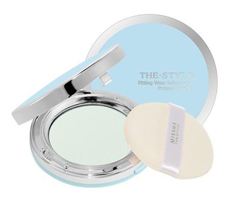 Missha The Style Fitting Wear Sebum - Cut Pressed Powder No.2 Clear Peach