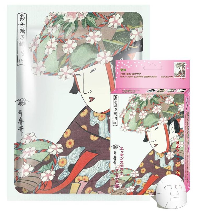 Mitomo Aloe + Cherry Blossom Facial Essence Mask