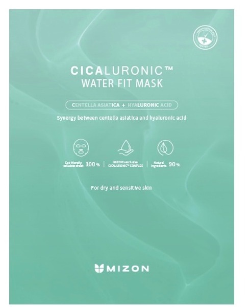 Mizon Cicaluronic Water Fit Mask