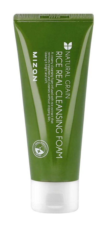 Mizon Natural Grain, Rice Real Cleansing Foam