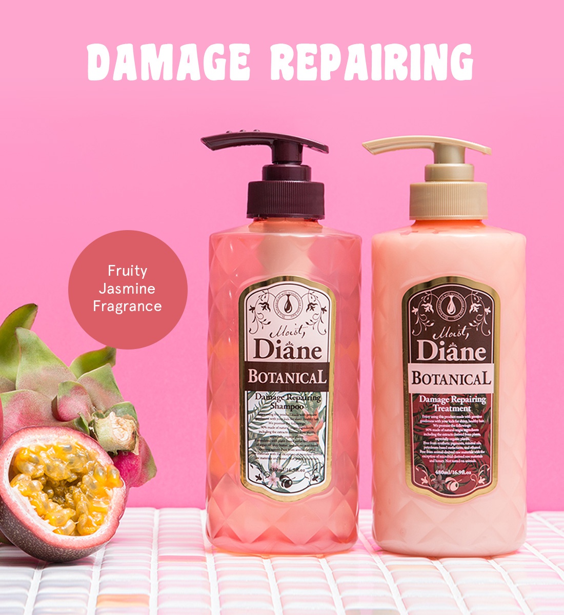 Moist Diane Botanical Damage Repairing Shampoo
