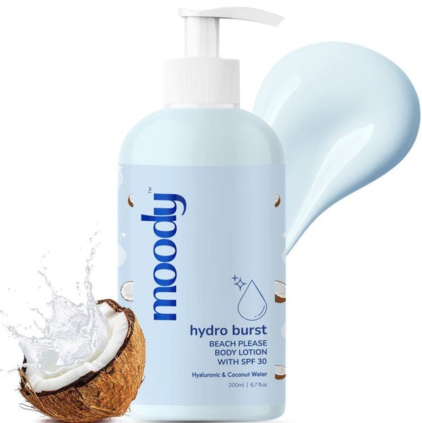 Moody Hydro Burst Tm Beach Please Body Lotion With SPF 30