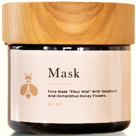 Moon Rune Face Mask "Fleur Miel" With Tocopherol And Osmanthus Honey Flowers