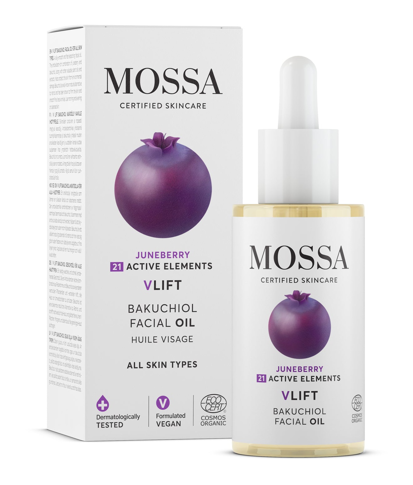 Mossa V Lift Bakuchiol Facial Oil