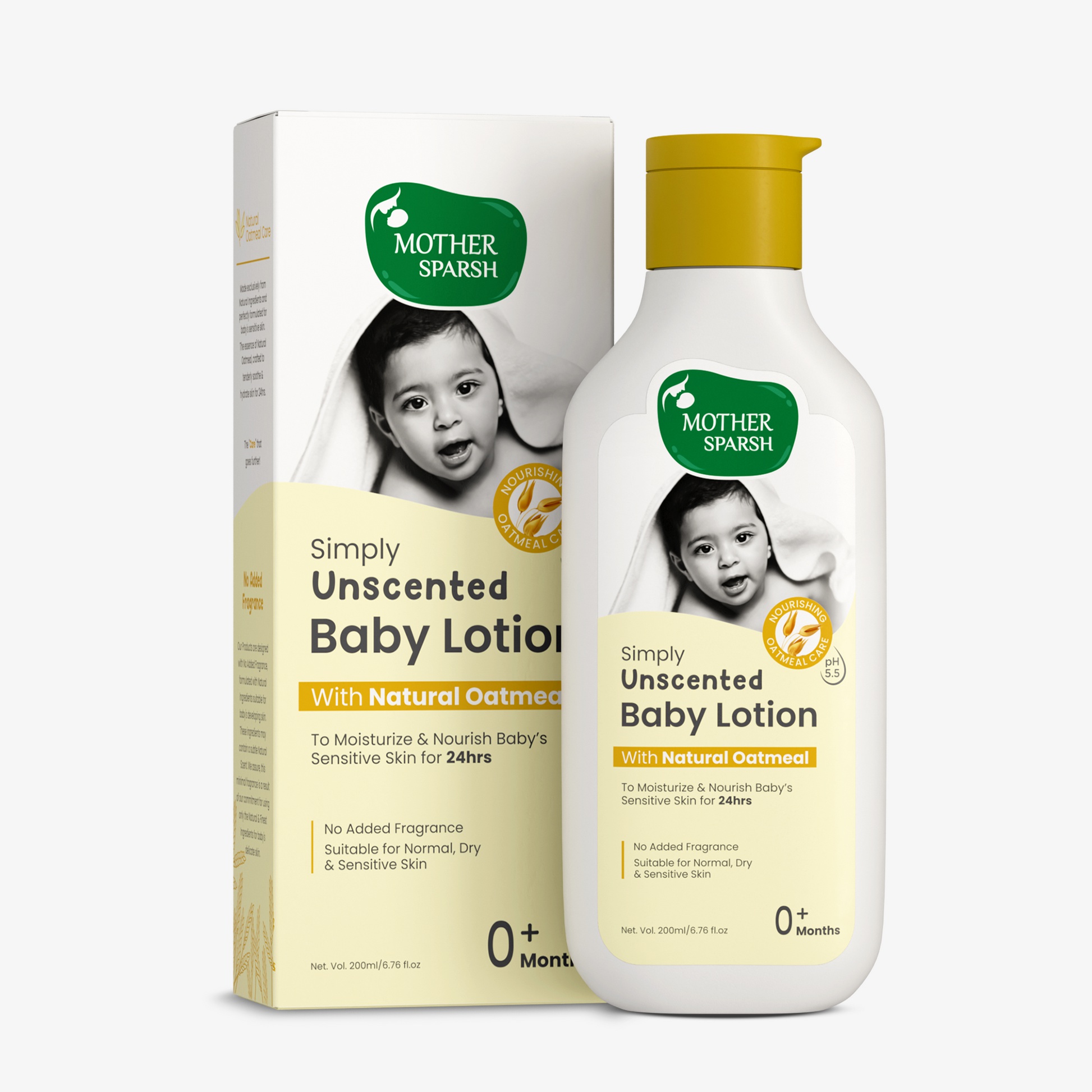 Mothersparsh Unscented Body Lotion