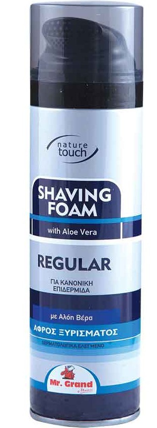 Mr Grand Nature Touch Shaving Foam Regular