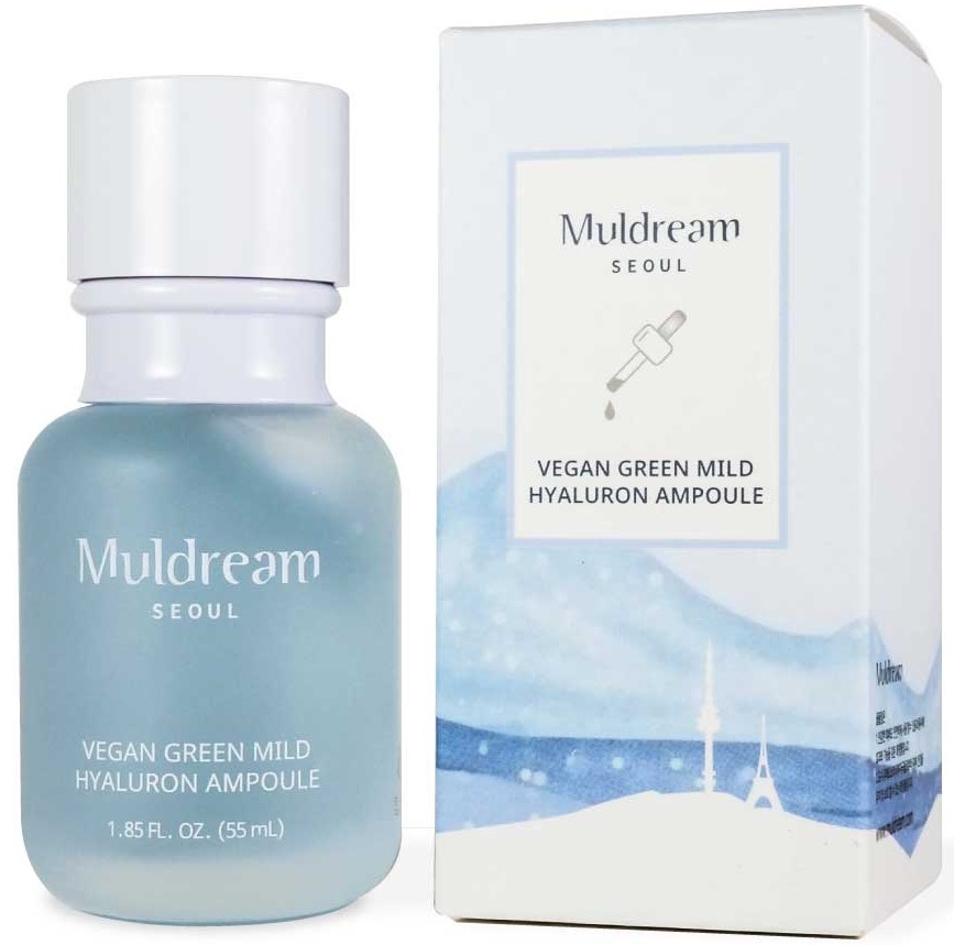 Muldream Seoul Muldream Vegan Green Mild Hyaluron Ampoule