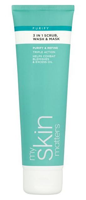 My Skin Matters 3 In 1 Scrub, Wash & Mask